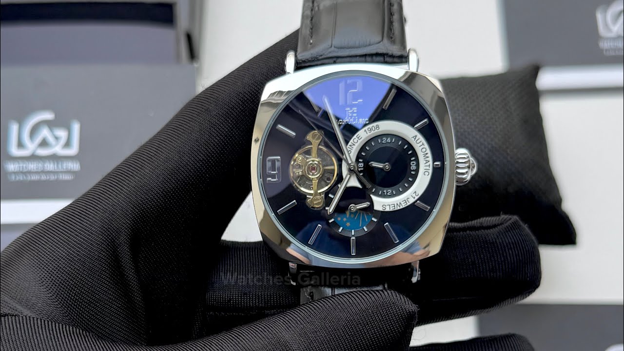 Aokulasic AOKU001 | Moonphase Flywheel Watch | Aokulasic Watch | Men Aokulasic Watch | Men Watch