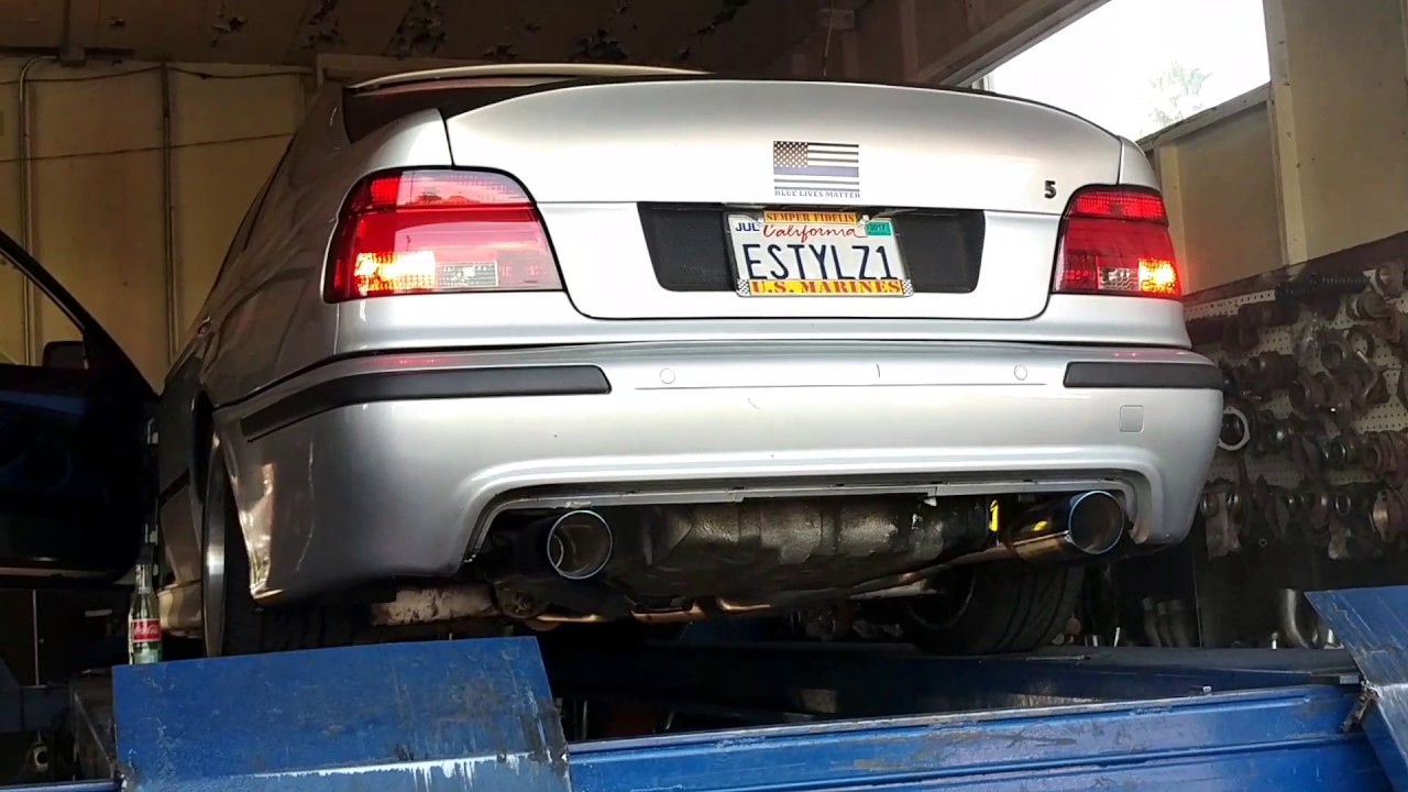 Black Widow Exhaust on E39 540i