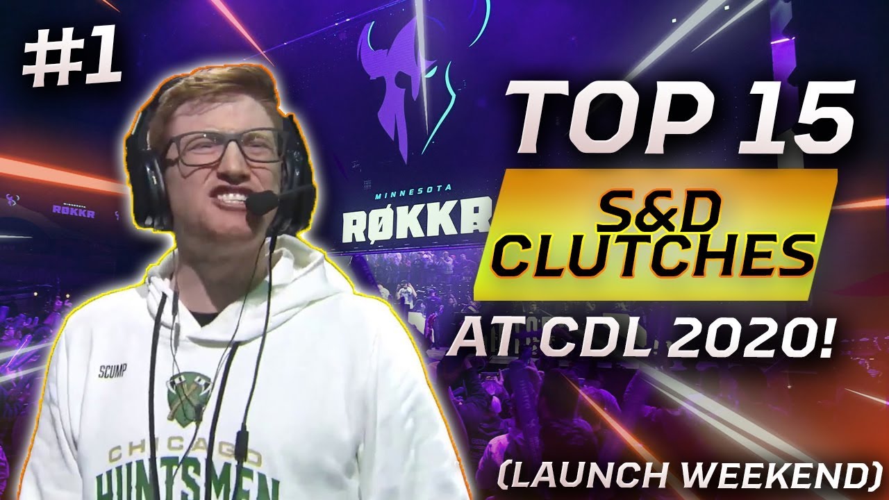 TOP 15 S&D CLUTCHES AT CDL 2020! (LAUNCH WEEKEND)