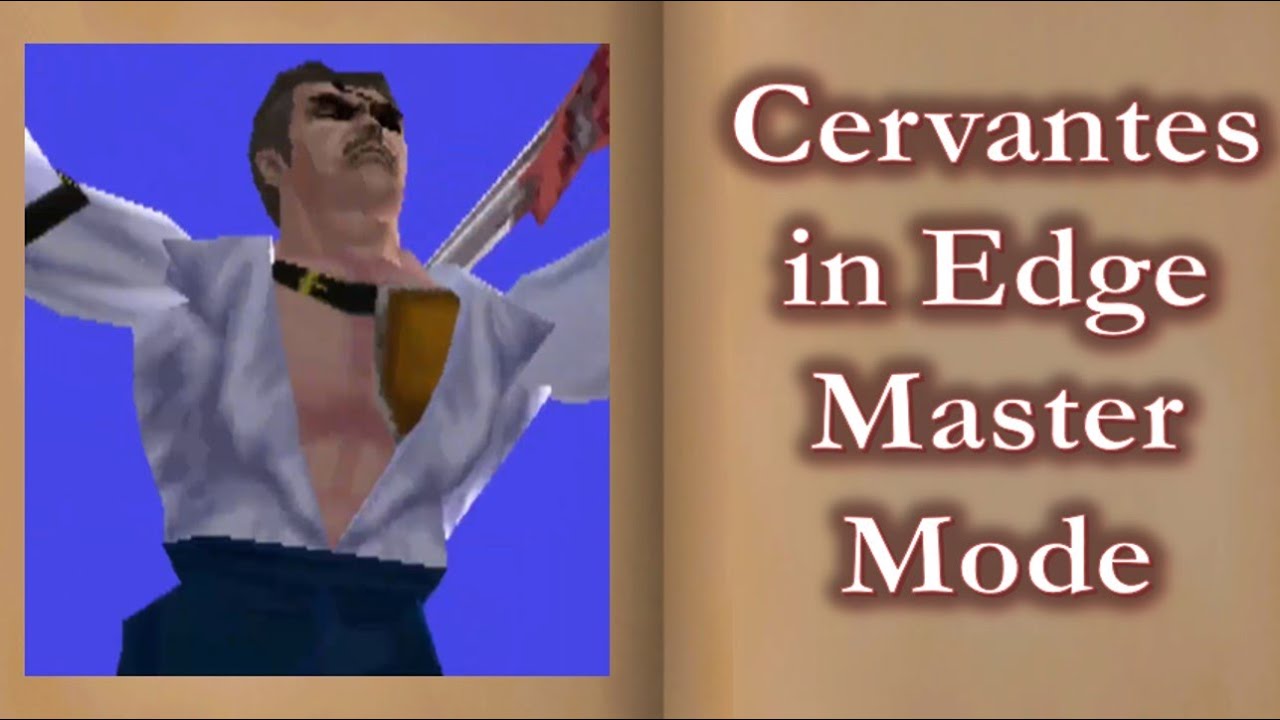 Cervantes in Edge Master Mode - Soulblade | PS1