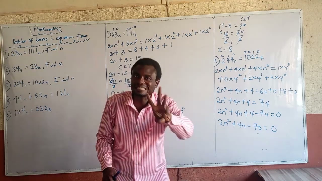 Number bases in equation form 