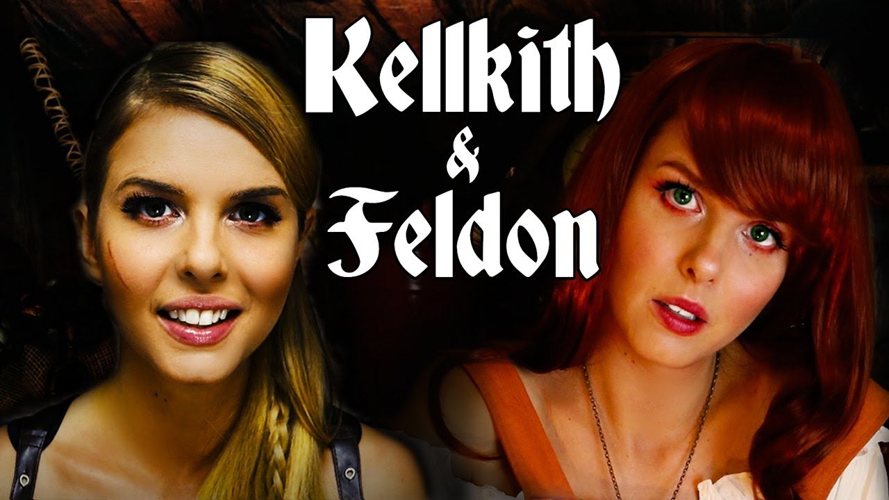 Feldon the Blacksmith & Kellkith the Ranger/ASMR Fantasy Roleplay/Bar Sounds, Fire Crackling, Metal