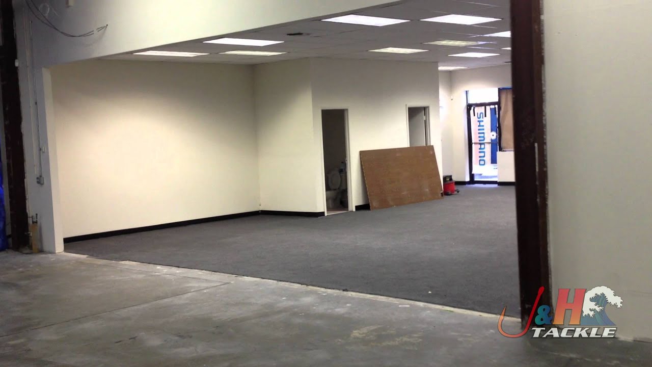 J&H Tackle Physical Store Construction Update - J&H Tackle