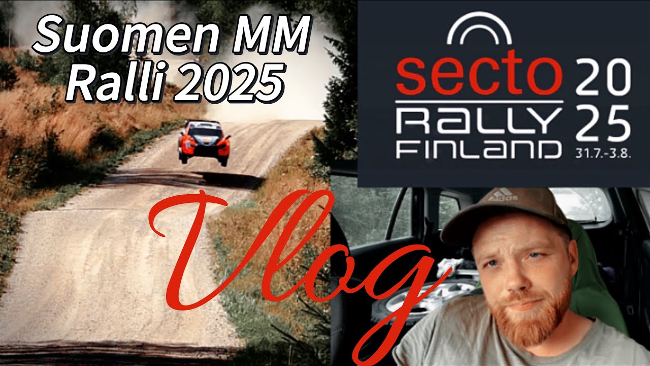 WRC Secto Rally Finland 2025 | Suomen MM Ralli Reissu Vlog
