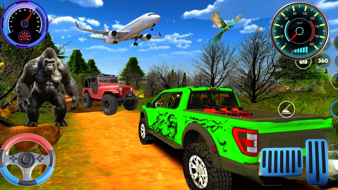 Jeep Drive the fire Dengerous placed in to Gaming videos ll Android Wala games ll #2026 #videogame  