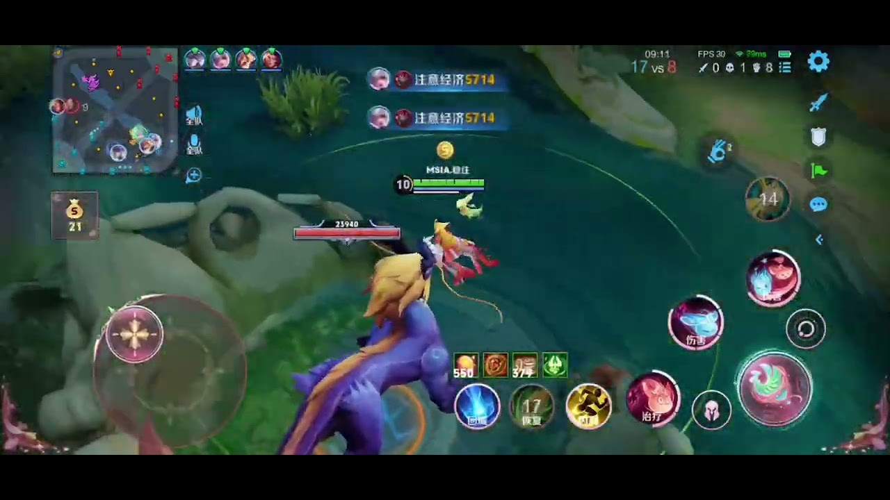 少司缘操作秀！金牌局这波团战太秀了 | Insane Shao Siyuan Play | Honor of Kings