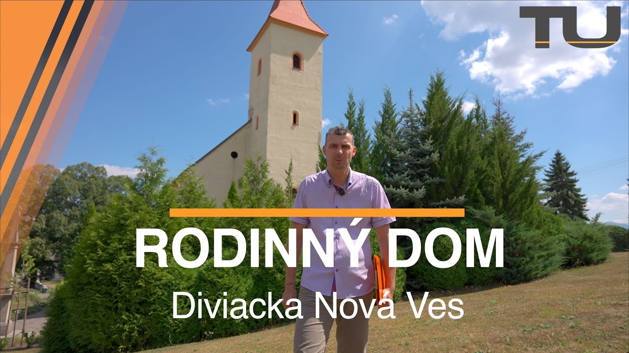 RODINNÝ DOM NA PREDAJ - Diviacka Nová Ves