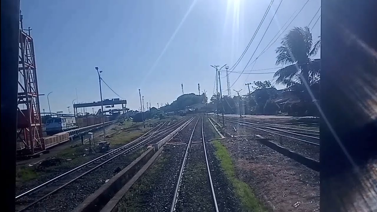 FULL BACKRIDE KA.RAJABASA,KERTAPATI PALEMBANG - TANJUNG KARANG LAMPUNG, PAGI - SORE 9 jam!!! PART 1.