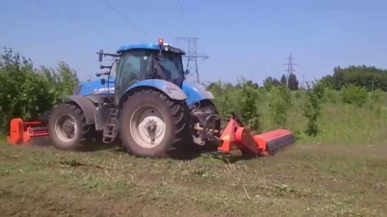 Arkna Mõisa VanWamel Perfect KM 270 ja Perfect ZF2 240 purustamas võsa.