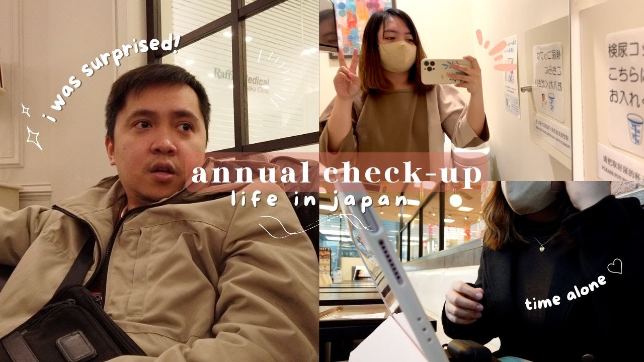 days in japan | doing our annual health check, enjoying time alone, new morning routine! 🚶‍♀️