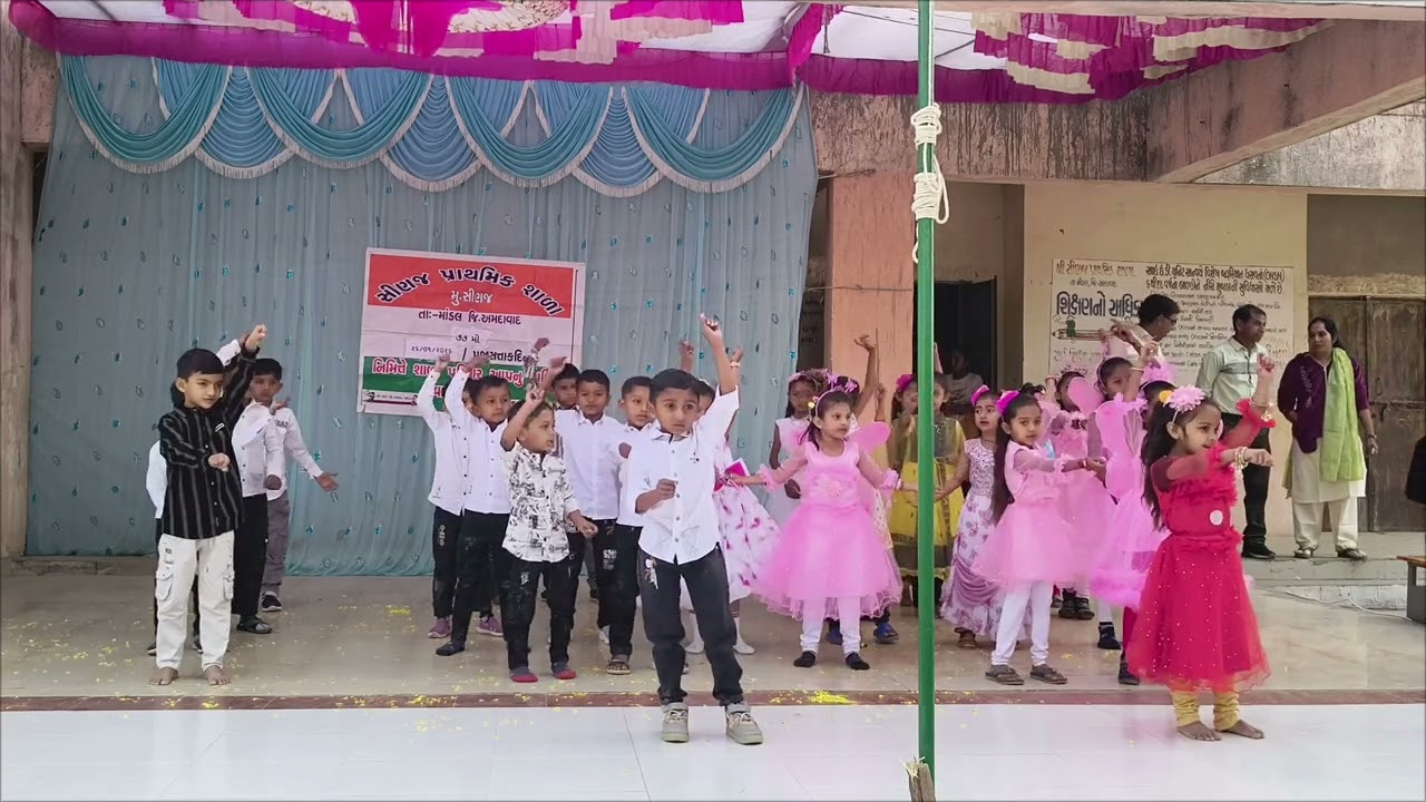 Krish kaniya hururu... Huruu.. Geet#dance# 26January #school dance#balvatika