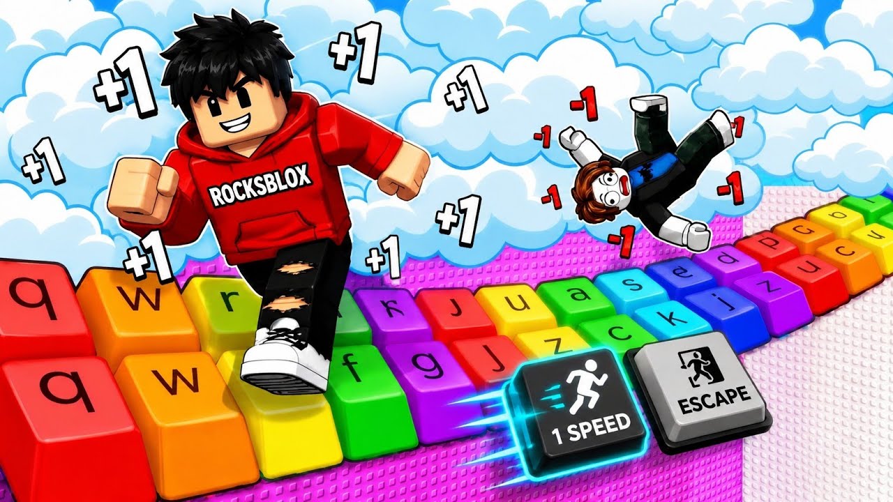 🔥Trading Update! +1 Speed Keyboard Escape Roblox LIVE #roblox