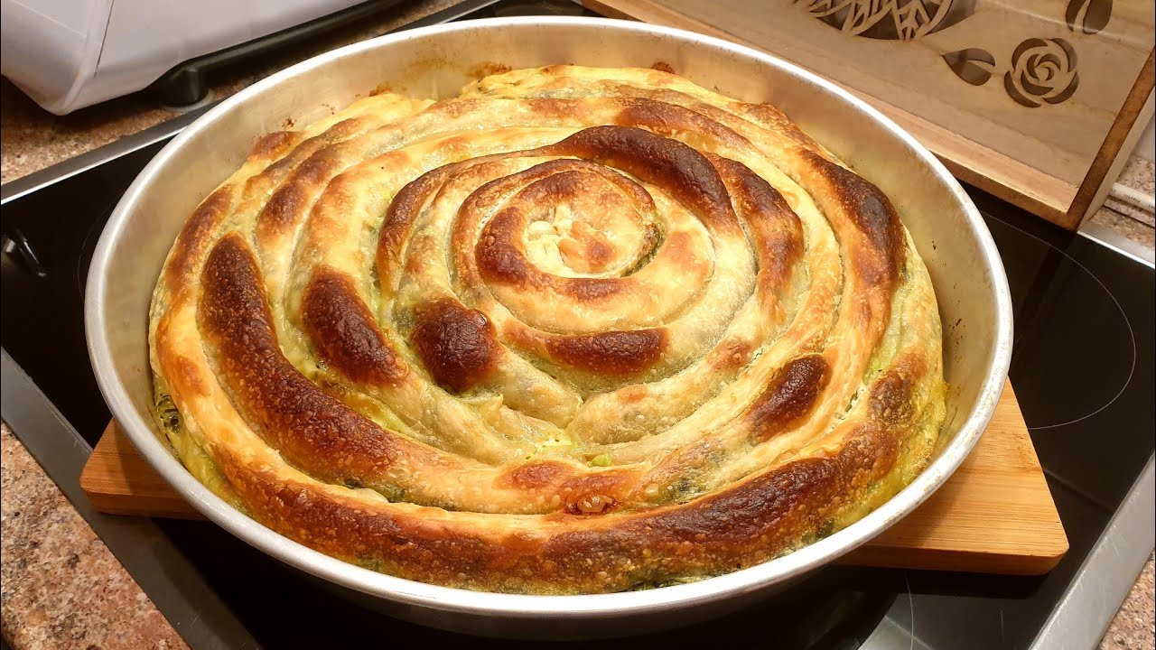 🥰 🥰🥰🥰Pite e shpejtë me spanaq vetem me 3.kuleq,per fillestare sidomos perfekt, Börek mit Spinat 😋😋😋🥰
