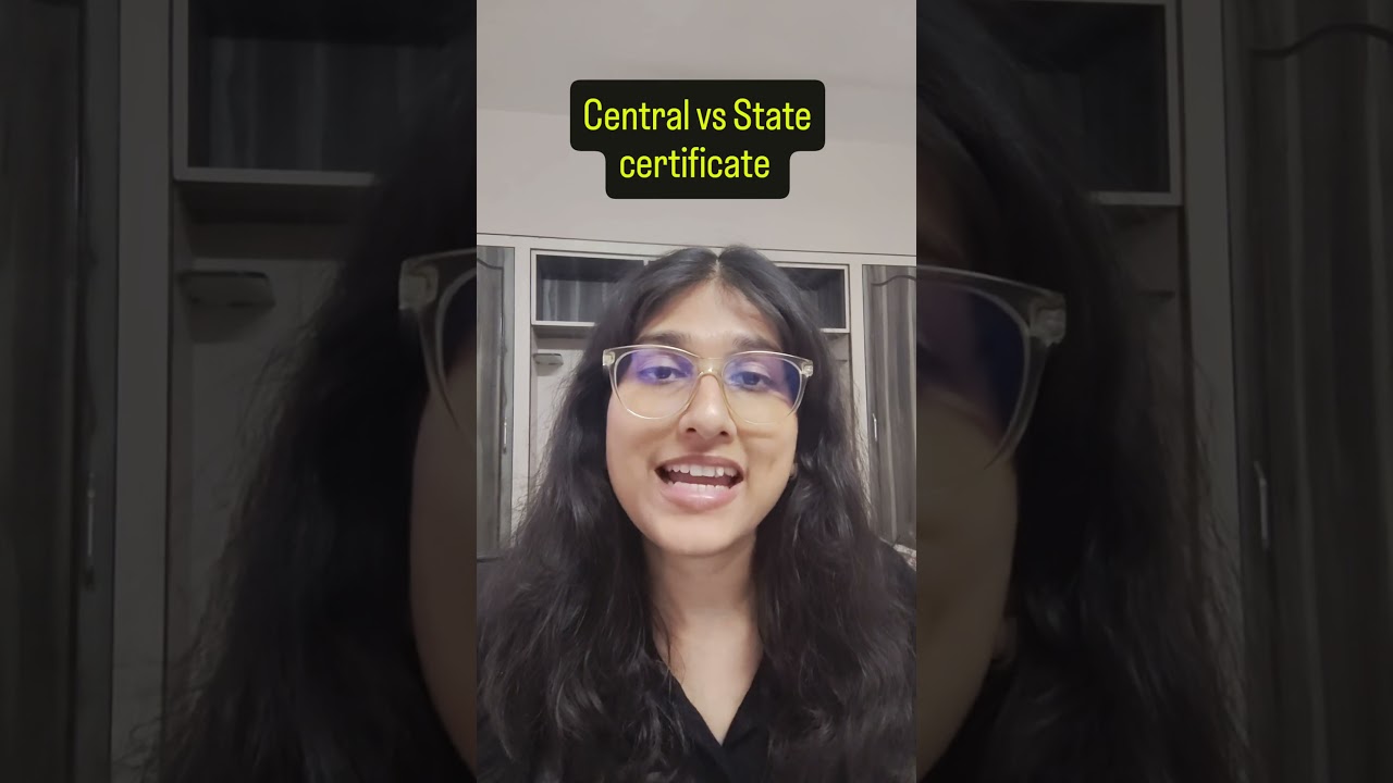 Central vs State Certificate for NEET 2026 Counselling