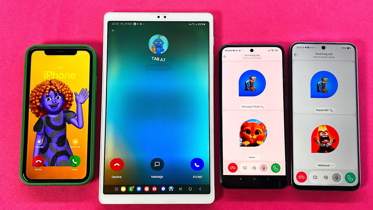 Social Media TeleGuard + JusTalk + Incoming + Outgoing Call iPhone 11, Samsung Tab A7, Xiaomi, Honor