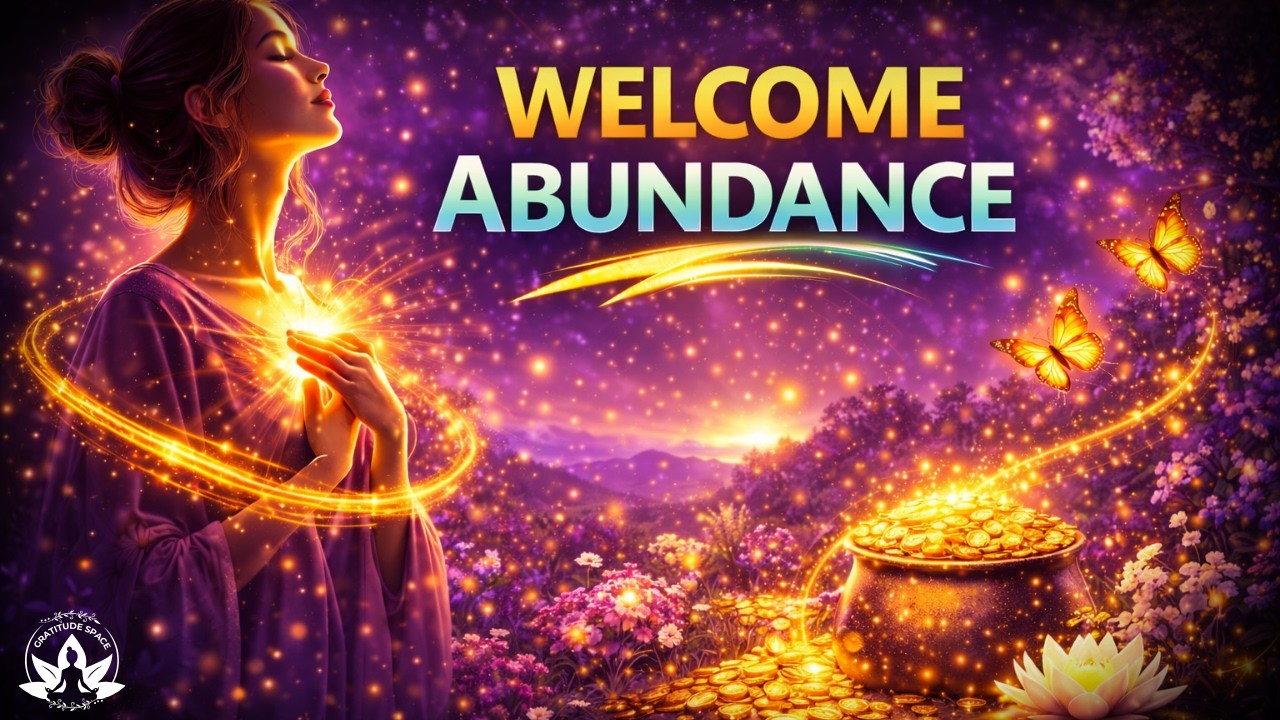 I RECEIVE ABUNDANCE TODAY | Ho’oponopono and Positive Affirmations