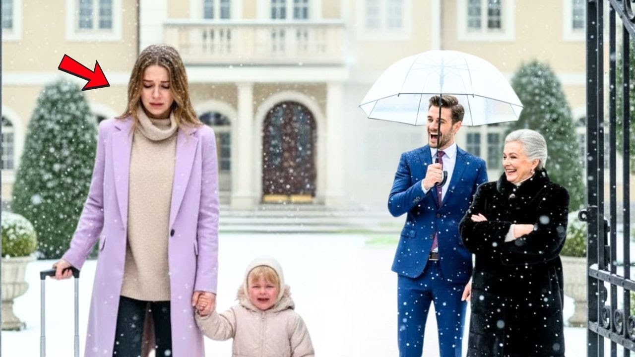 He Kicked His Wife and Child Into the Snow — The Woman He Betrayed Returned Powerful
