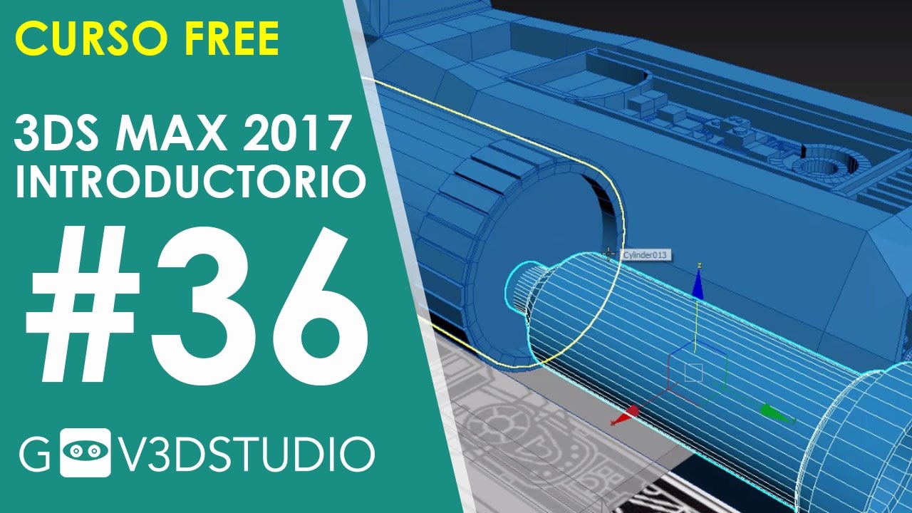 Aprende 3ds Max 2017 desde Cero 36 Xwing Motor