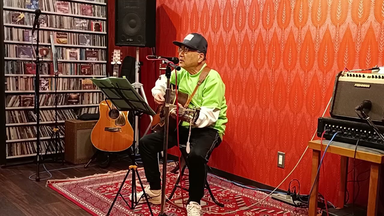 流星（吉田拓郎）カバー　妻鳥拓郎　2026年2月7日　観音寺ダブハンズライブ