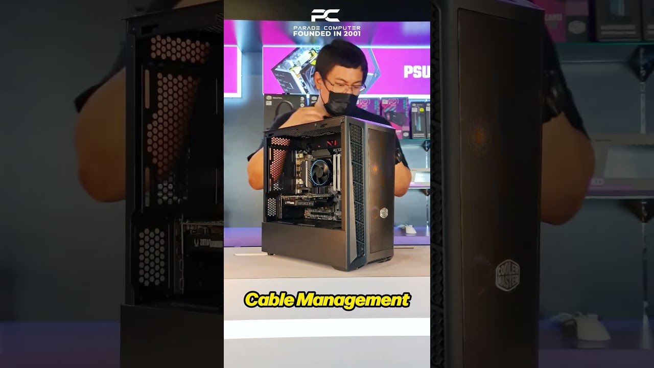 Build New PC Intel Core i5 12400F , ZOTAC GeForce RTX 3050 Solo 8GB with COOLER MASTER MB311L ARGB