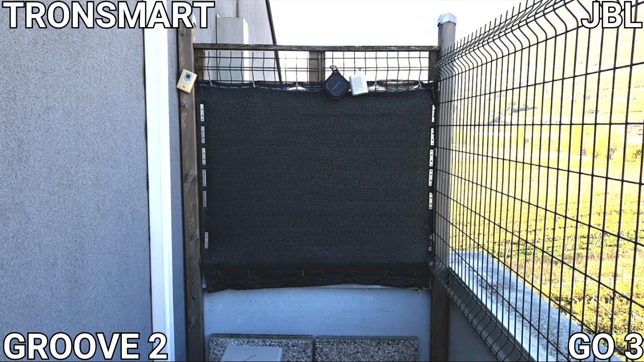 TRONSMART GROOVE 2 VS JBL GO 3 (Max Volume Outdoor Test)