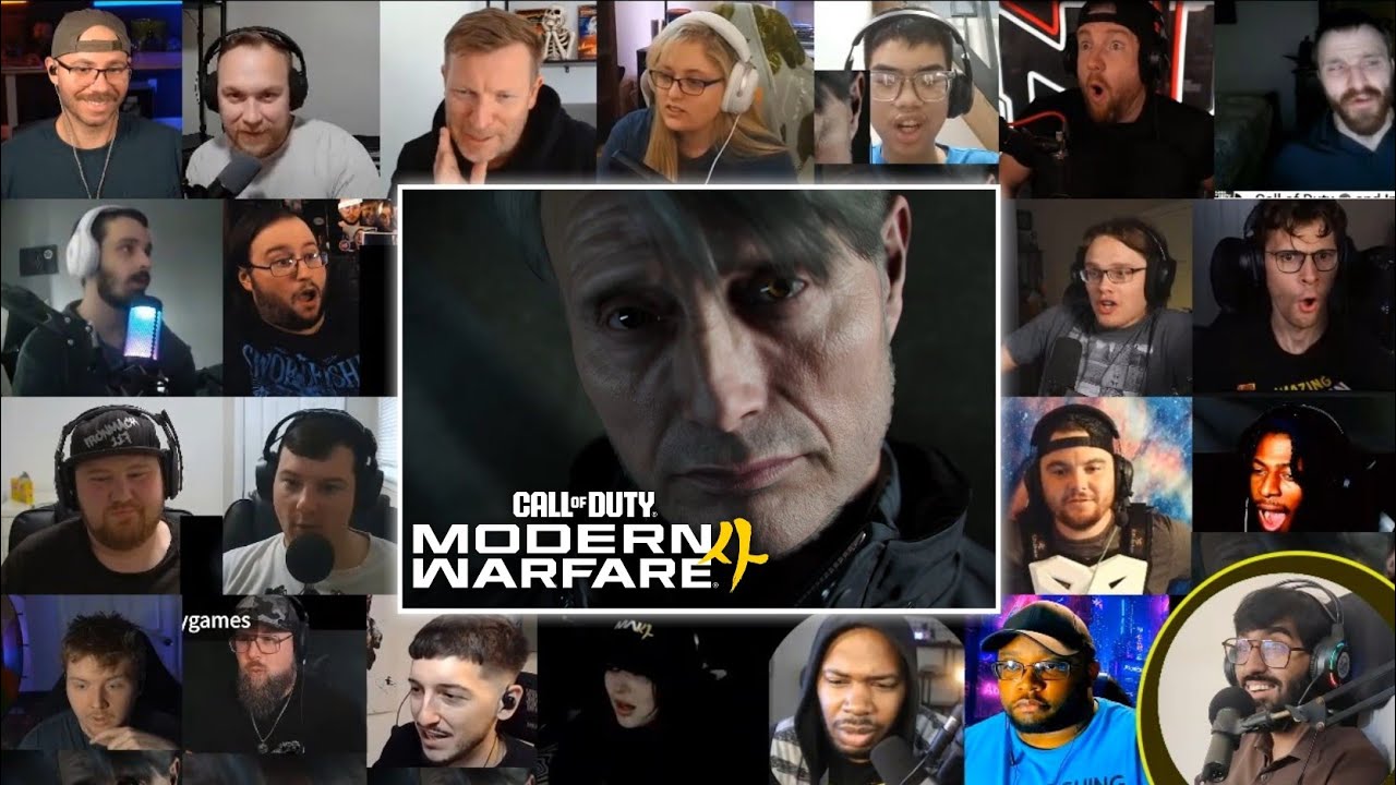 Call of Duty: Modern Warfare 4 - Campaign Story Cinematic Trailer Reaction Mashup | Mads Mikkelsen