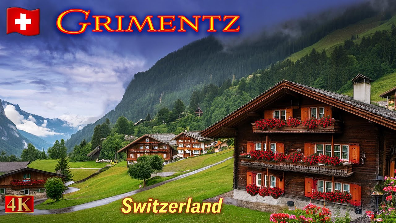 Grimentz – A Majestic Swiss Fairytale Village with Elegant Wooden Chalets (2024)