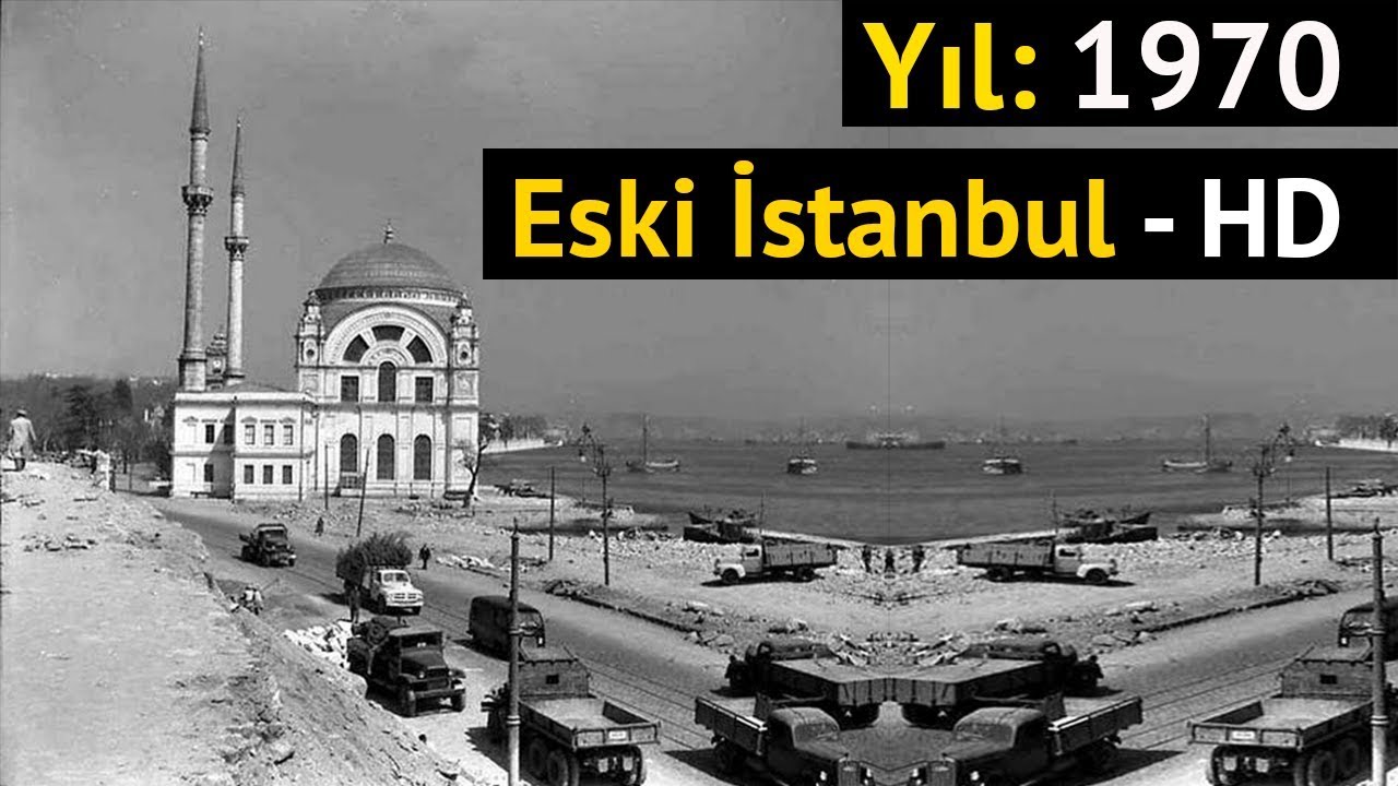 1970 İstanbul, Eski İstanbul Görüntüleri HD - 