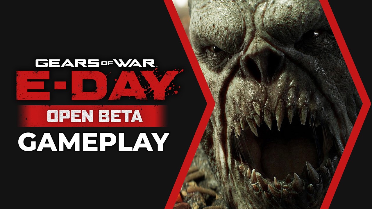 GEARS OF WAR E-DAY Beta Gameplay! Early Access LIVE (Horde Siege & Versus)