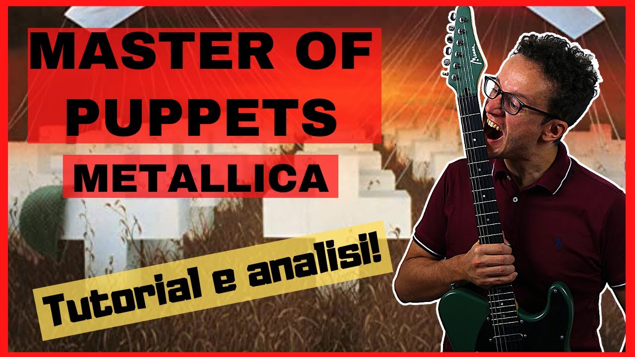 Master of Puppets - Metallica - Tutorial e analisi - Stranger Things