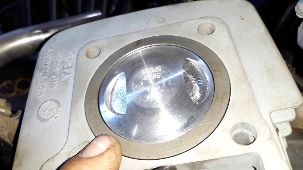 Como Aumentar a Pot&ecirc;ncia do Motor da Factor YBR e XTZ 125. Adapta&ccedil;&atilde;o de Pist&atilde;o com An&eacute;is da CG.