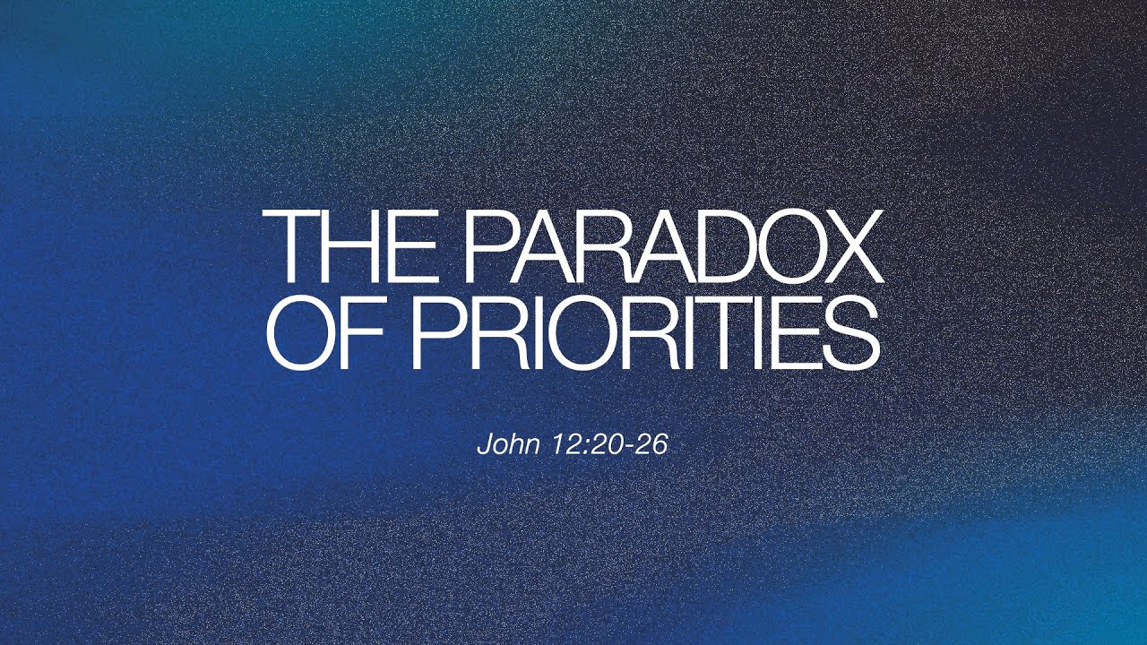 The Paradox of Priorities - January 4