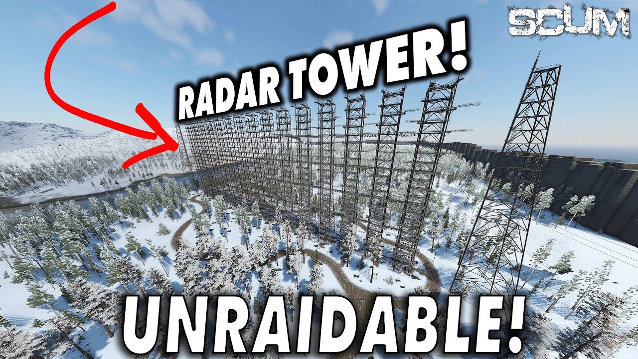 You Can Build an UNRAIDABLE Base at This SCUM Location!