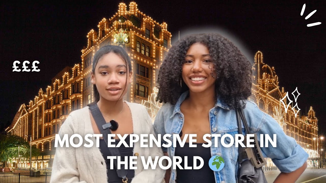 SHOPPING AT THE MOST EXPENSIVE STORE IN THE WORLD 🌍 | Oli sisters 