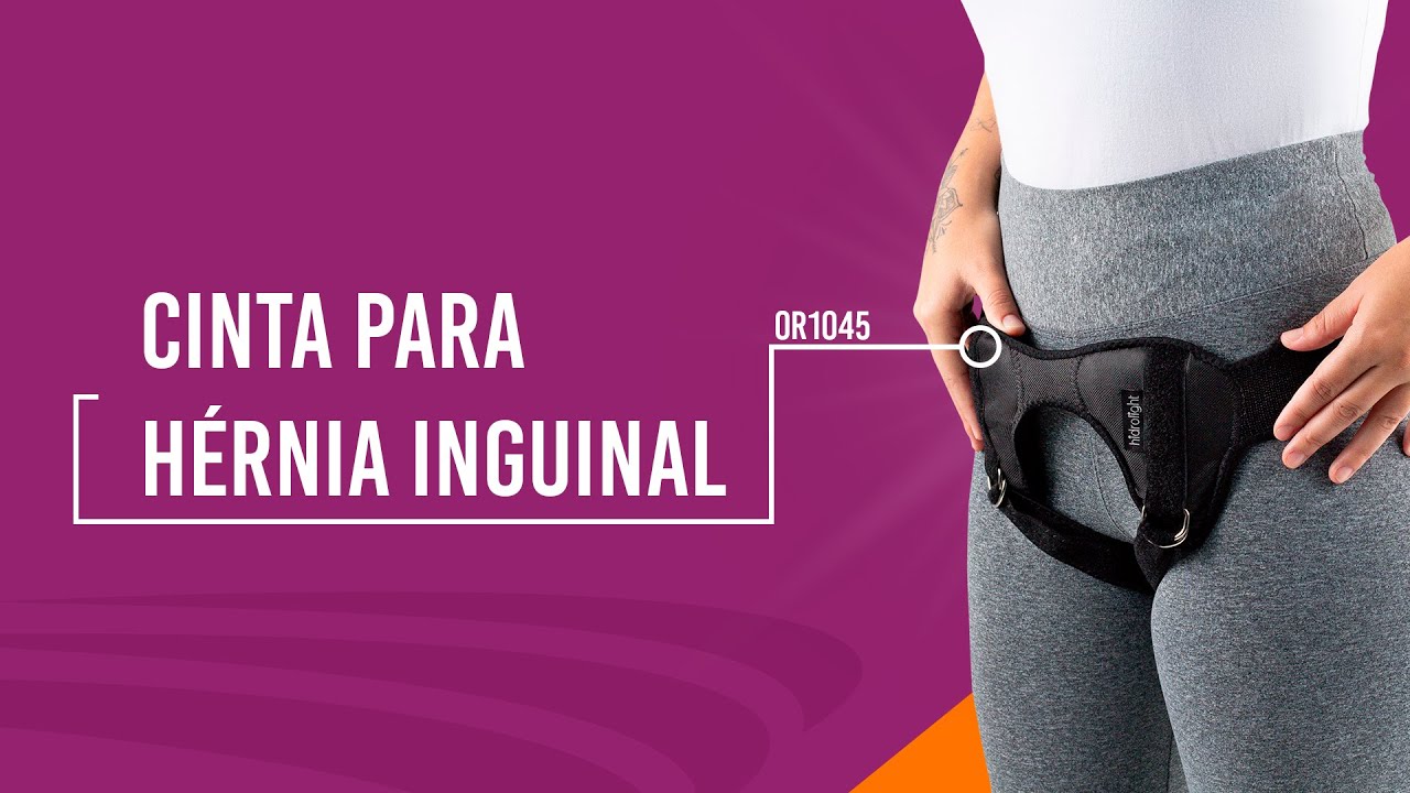 Cinta para Hérnia Inguinal – Direita / Esquerda / Dupla