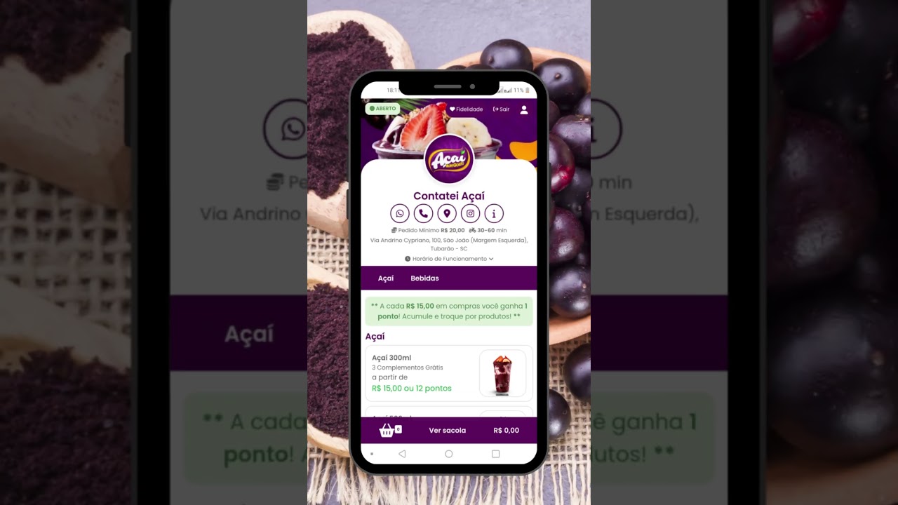 Card&aacute;pio Digital Para WhatsApp Delivery Modelos