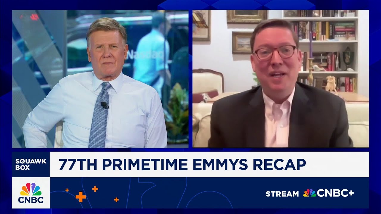 The streamers absolutely dominated at the 2025 Emmys, says Variety's Brent Lang