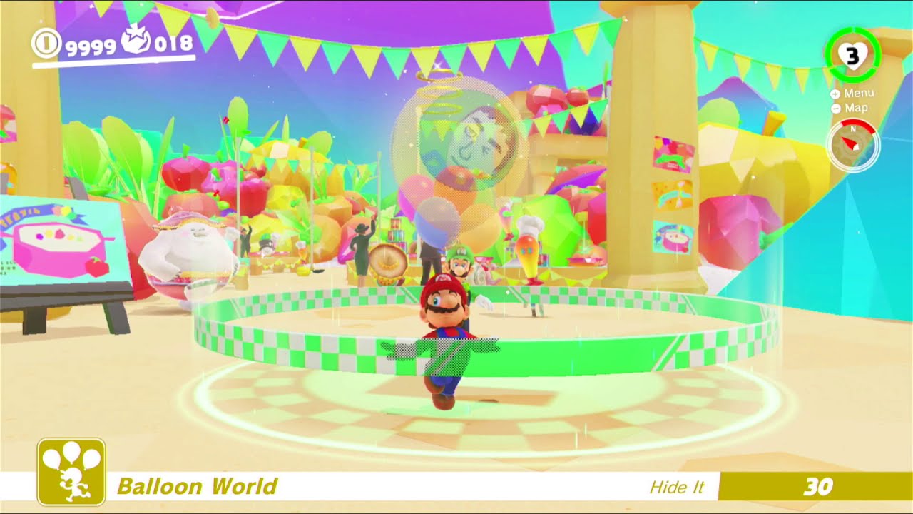 Hiding Glitched Balloons in Every Kingdom SMO 2022 THEY STILL WORK!