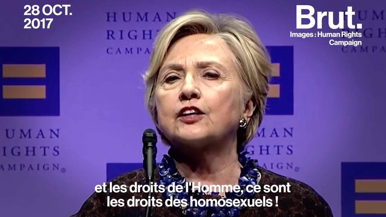 Hillary Clinton égratigne les USA en parlant des droits LGBT