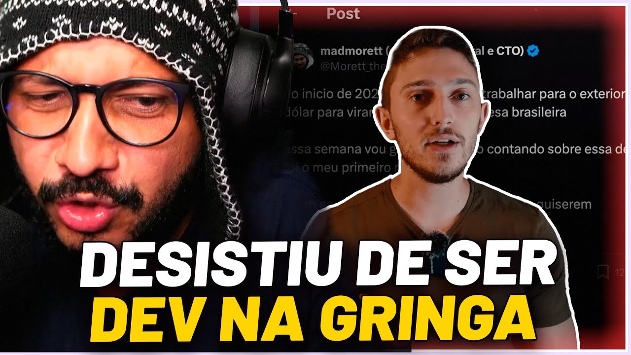 Era dev na gringa, agora é HEAD no Brasil, trocou paz por cobrança e mais trabalho?