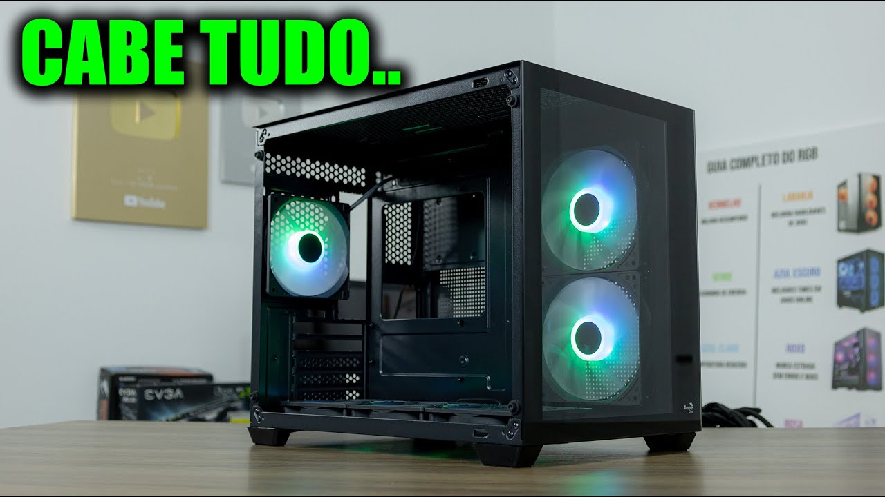 ÓTIMO GABINETE ESTILO AQUÁRIO, ANÁLISE AEROCOOL DRYFT