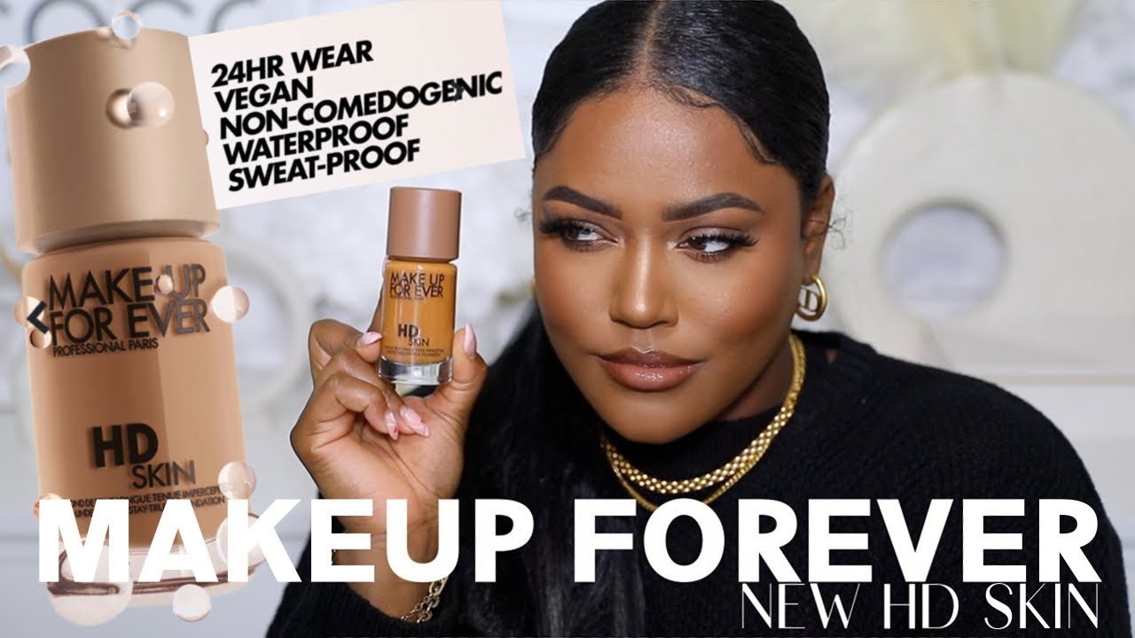ПОДОЖДИТЕ! ВАМ ЭТО НУЖНО!... ОБЗОР ТОНАЛЬНОГО КОСМЕТИКА MAKEUP FOREVER HD SKIN FOUNDATION | ДЛЯ Т...