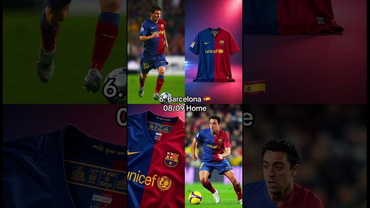Which one is your favourite jersey?🤩 #soccer #jersey #football