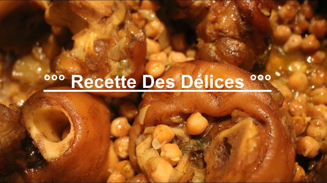 Pied de Veaux a la Marocaine