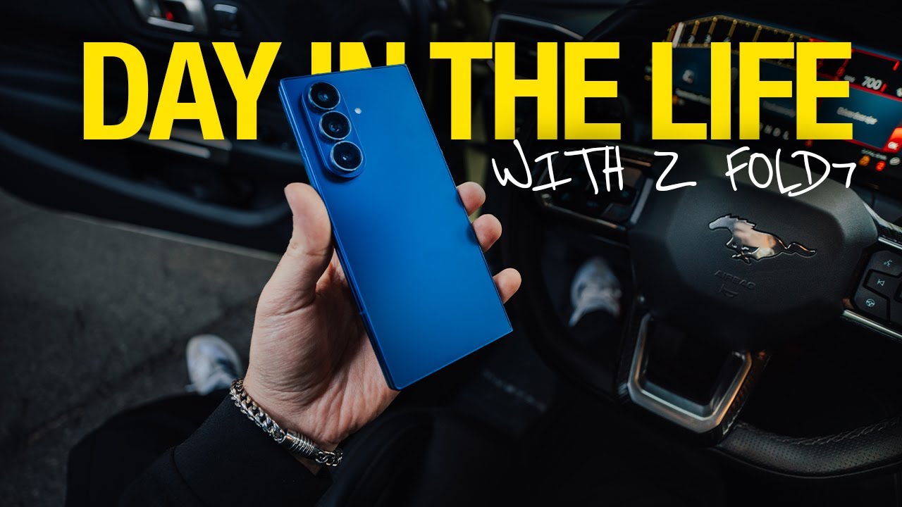 iPhone User SWITCHES to Z Fold 7 - Real Day In The Life (UI, Camera, Display)