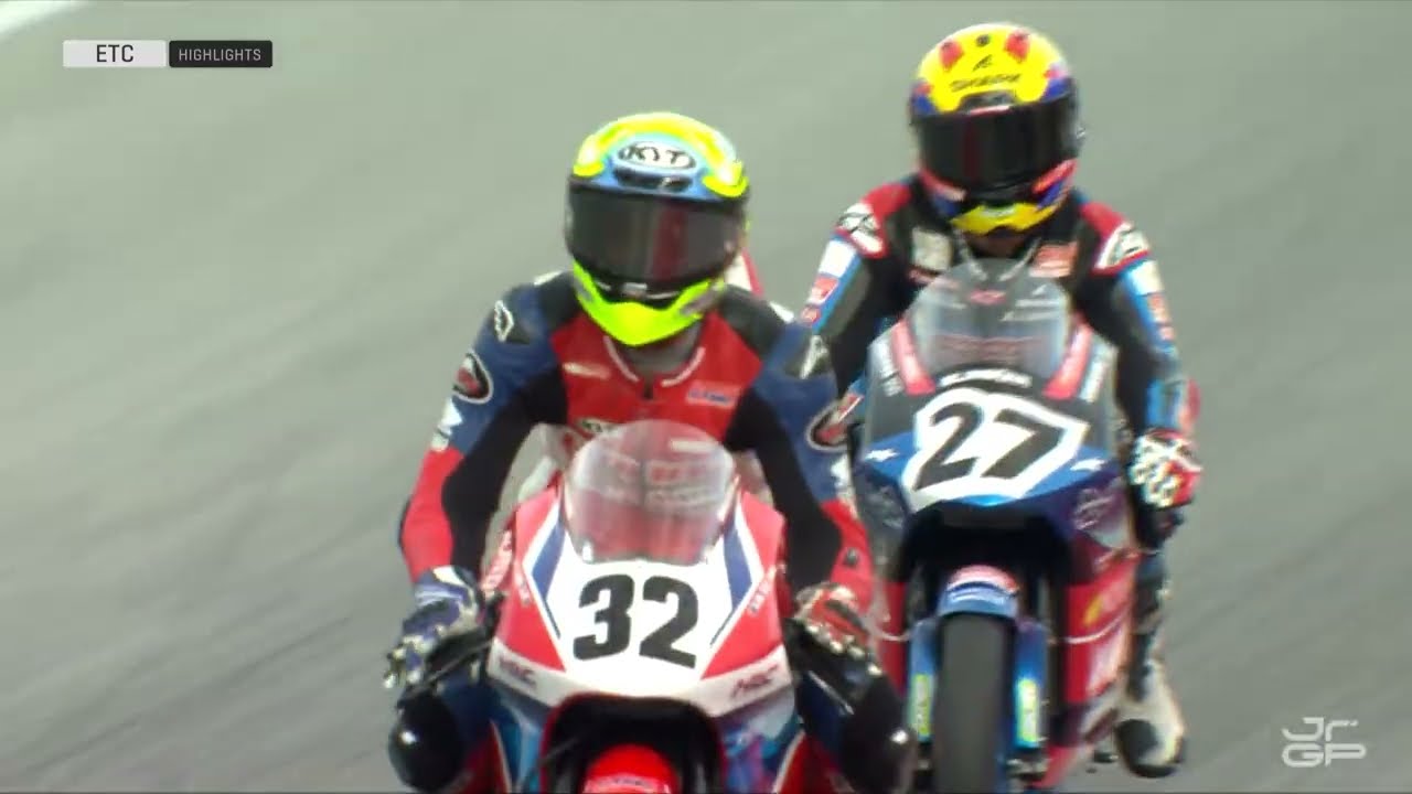 🏍️ Highlights #ETC Race | Round 6 Barcelona | 2025 FIM JuniorGP&trade; World Championship