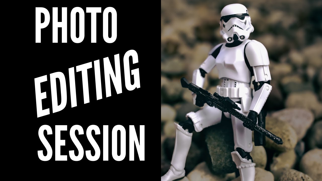 Adobe Lightroom Classic Photo Editing - stormtrooper toy photography