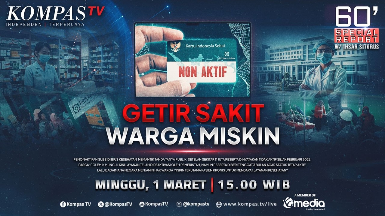 LIVE - Getir Sakit Warga Miskin | 60' SPECIAL REPORT
