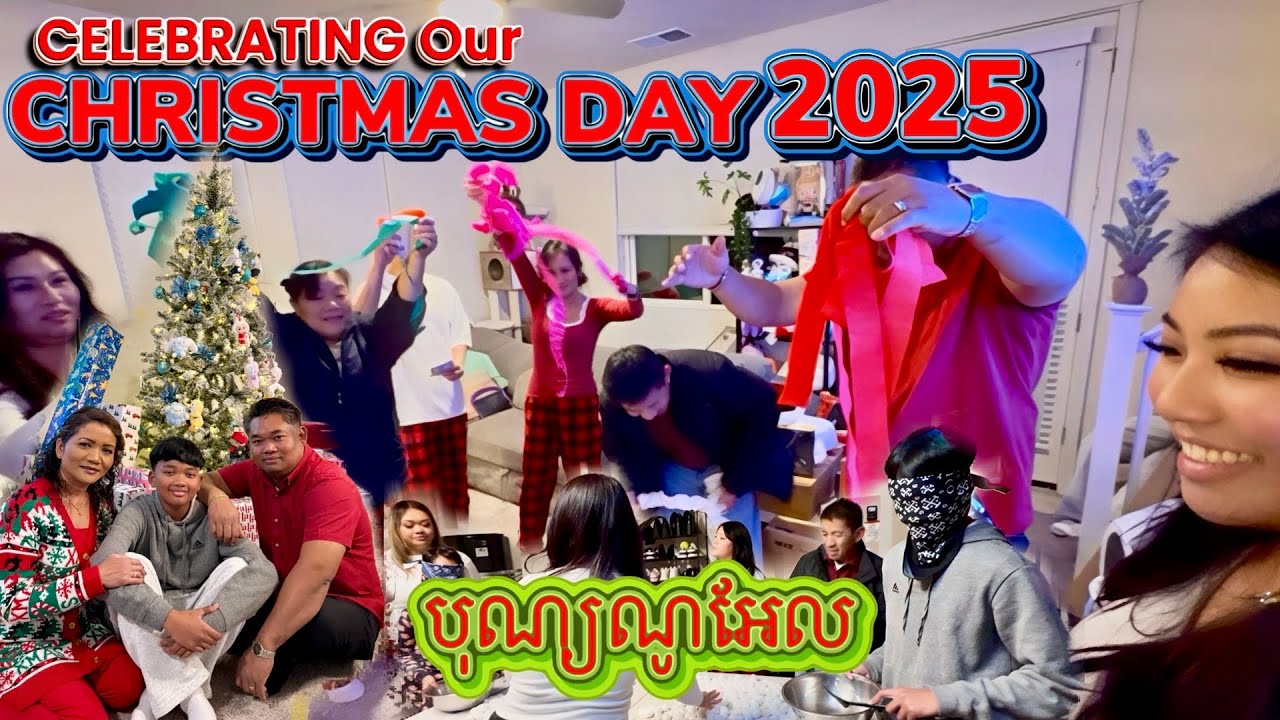 CELEBRATING Our 2025 CHRISTMAS DAY W/FOODS,GAMES & More #christmas #christmas2025 #games #food 