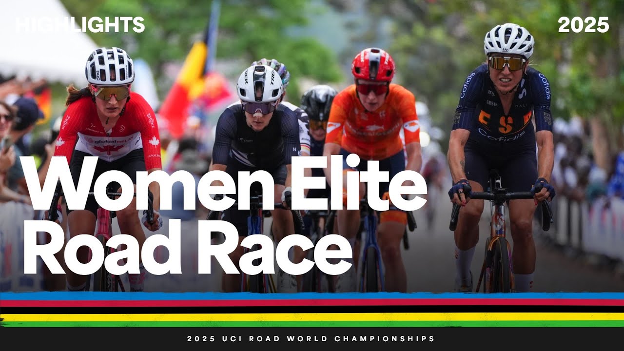 Women Elite Road Race Highlights | 2025 UCI Road World Championships | Tissot